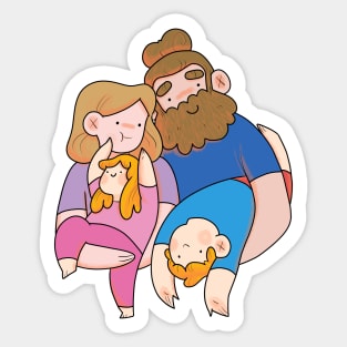 I R Parent Sticker